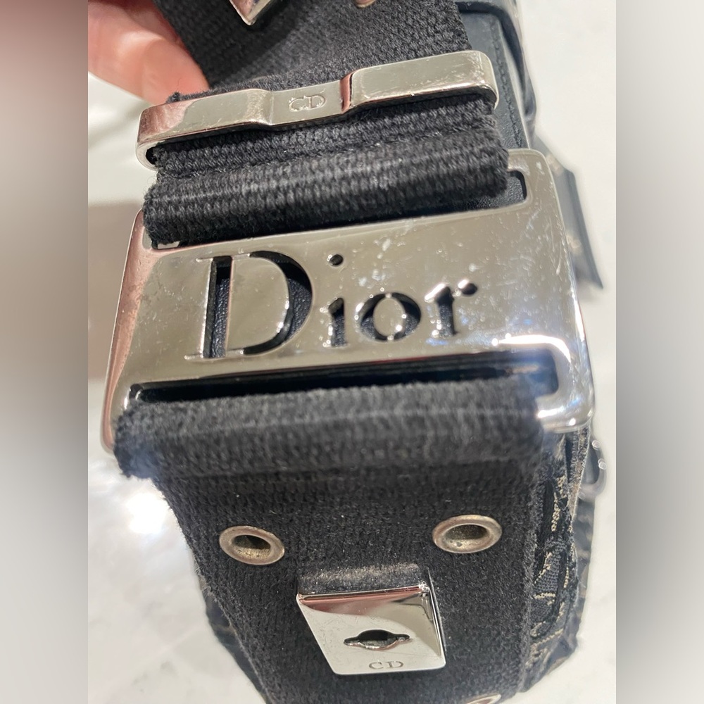 Christian Dior Black Diorissimo Street Chic Monog… - image 2